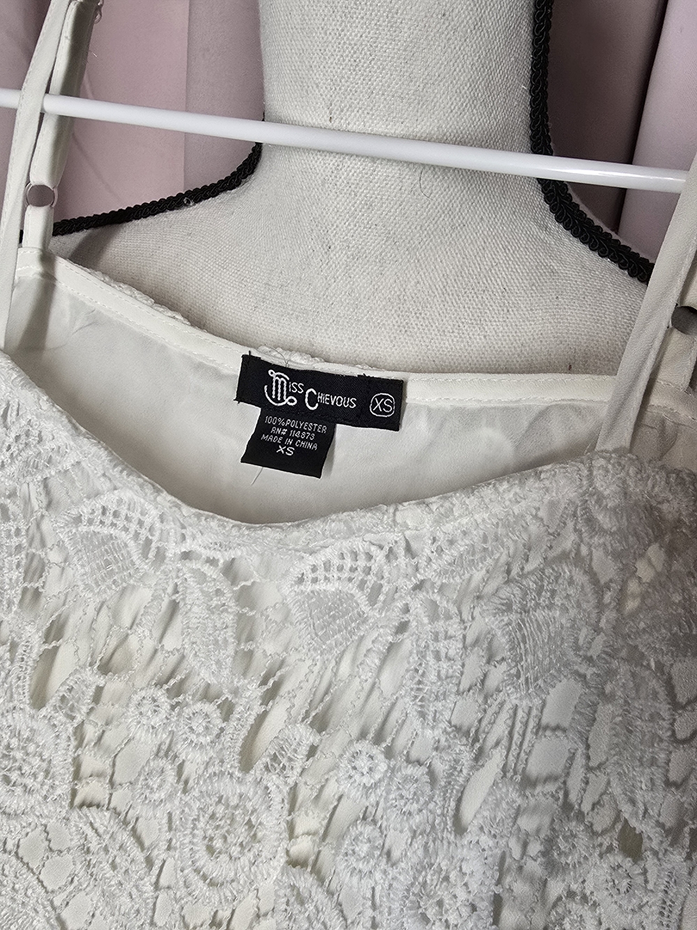 Lace Off-Shoulder Top - Picture 3 of 3